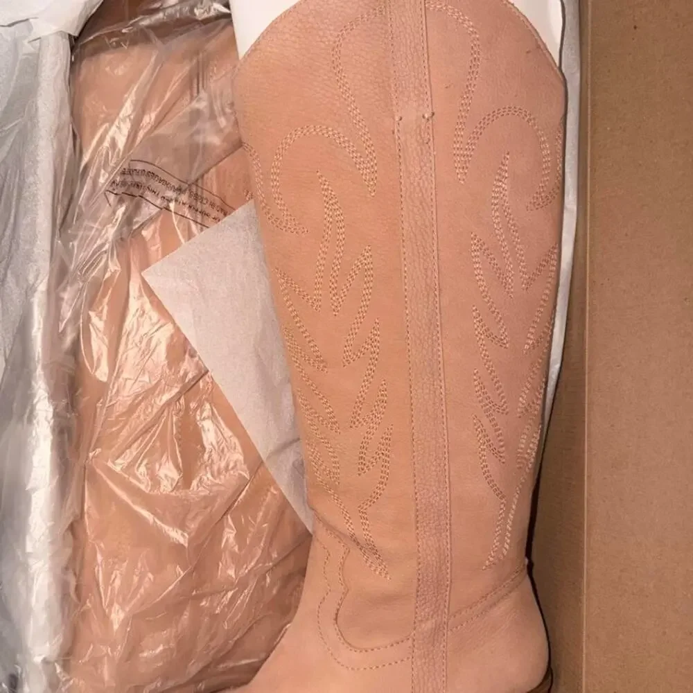 Size 10 Knee High Western Boots- NEW in Box!